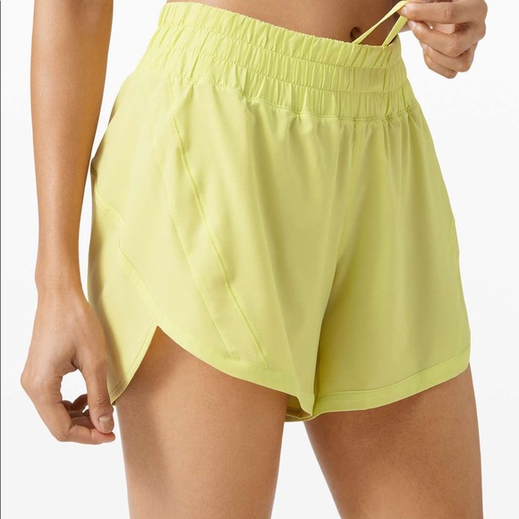 lululemon athletica Pants - 🍋 LULULEMON TRACK THAT SHORTS LEMON VIBE